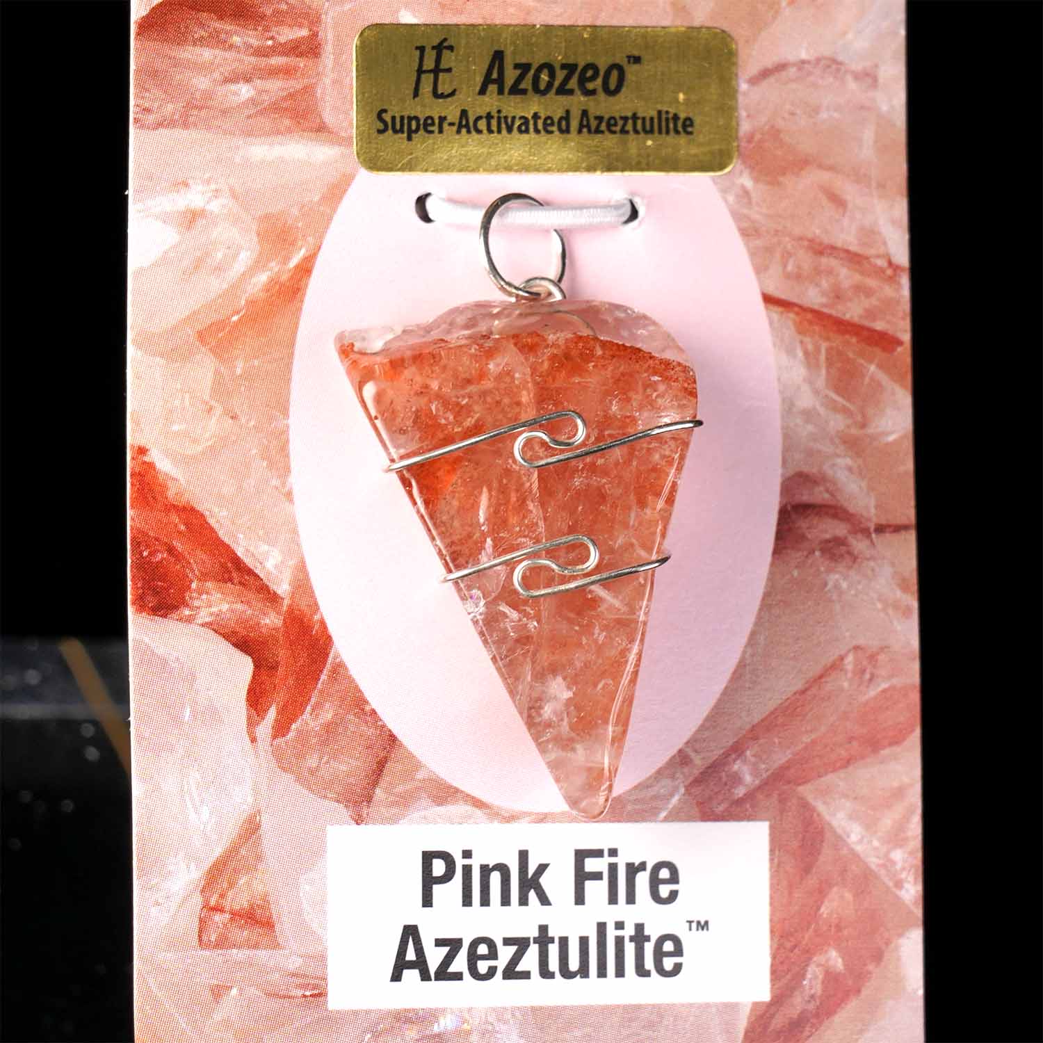 粉色火焰阿賽斯特萊吊墜 (223-1)