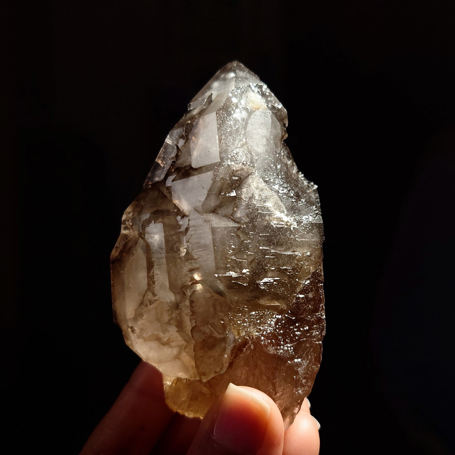 大師水晶 - 煙晶骨幹水晶 (eles-2432-1) | 175g - Image 2