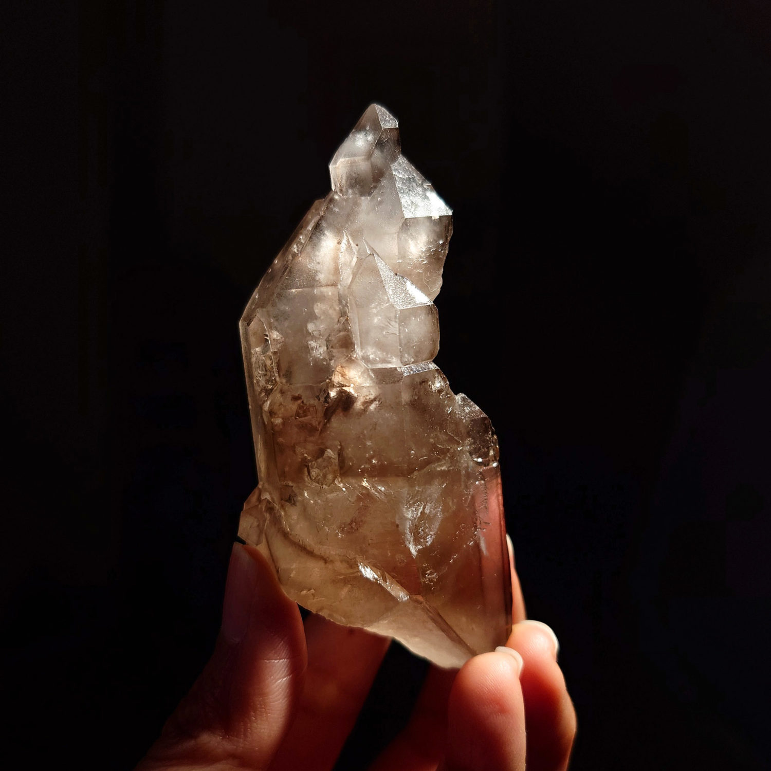 大師水晶 - 煙晶骨幹水晶 (eles-2432-3) | 127g - Image 2