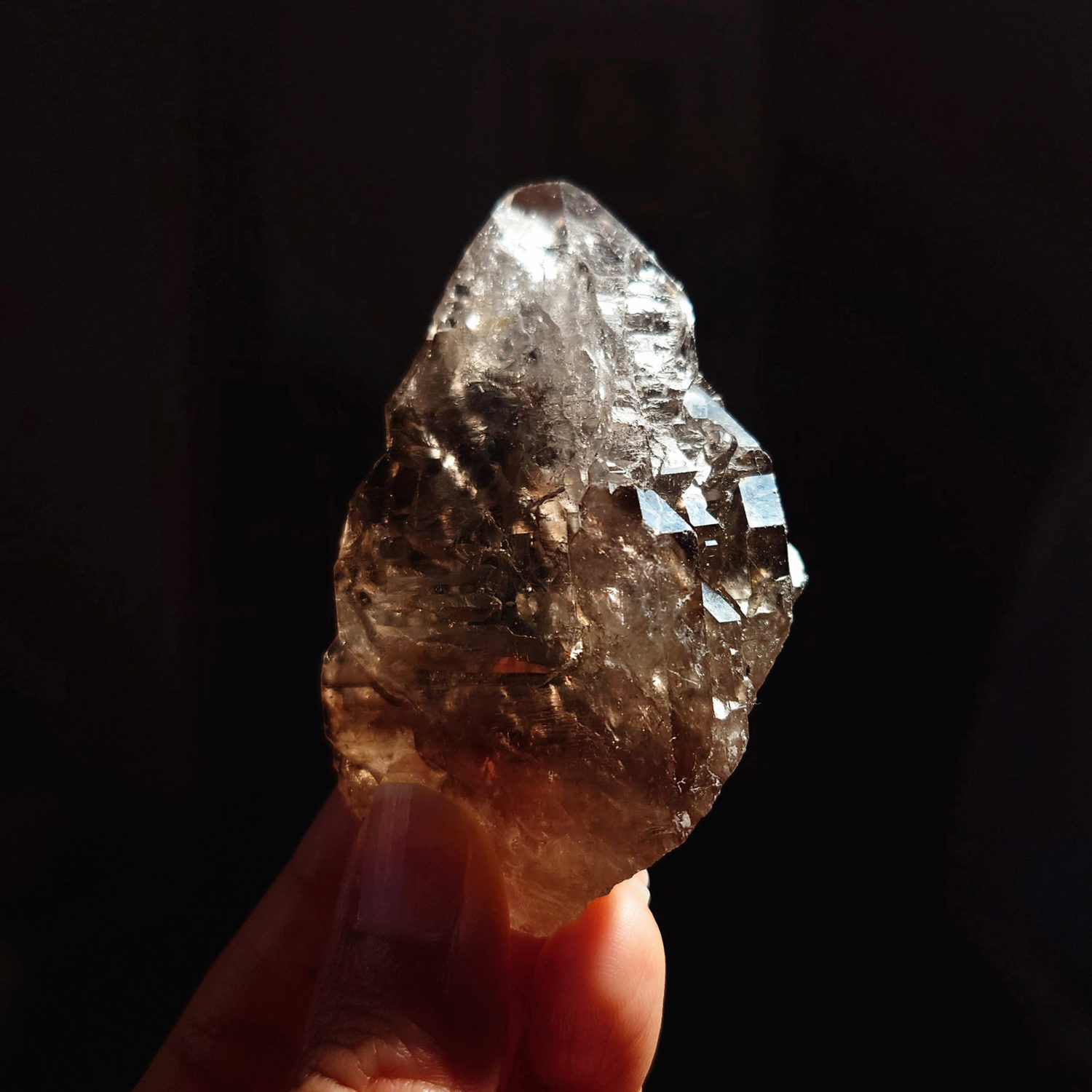 大師水晶 - 煙晶骨幹水晶 (eles-2432-4) | 93g - Image 2