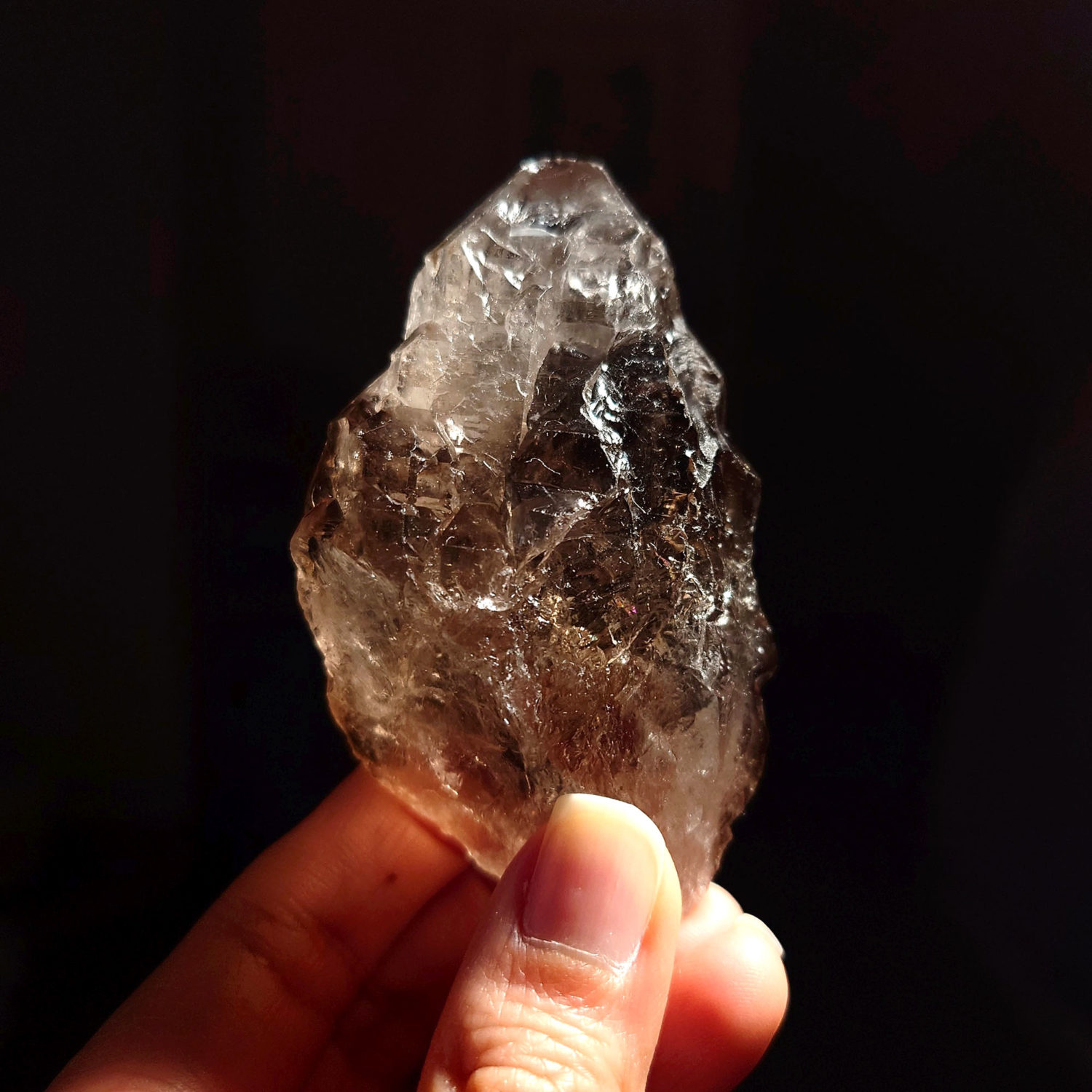 大師水晶 - 煙晶骨幹水晶 (eles-2432-4) | 93g - Image 3