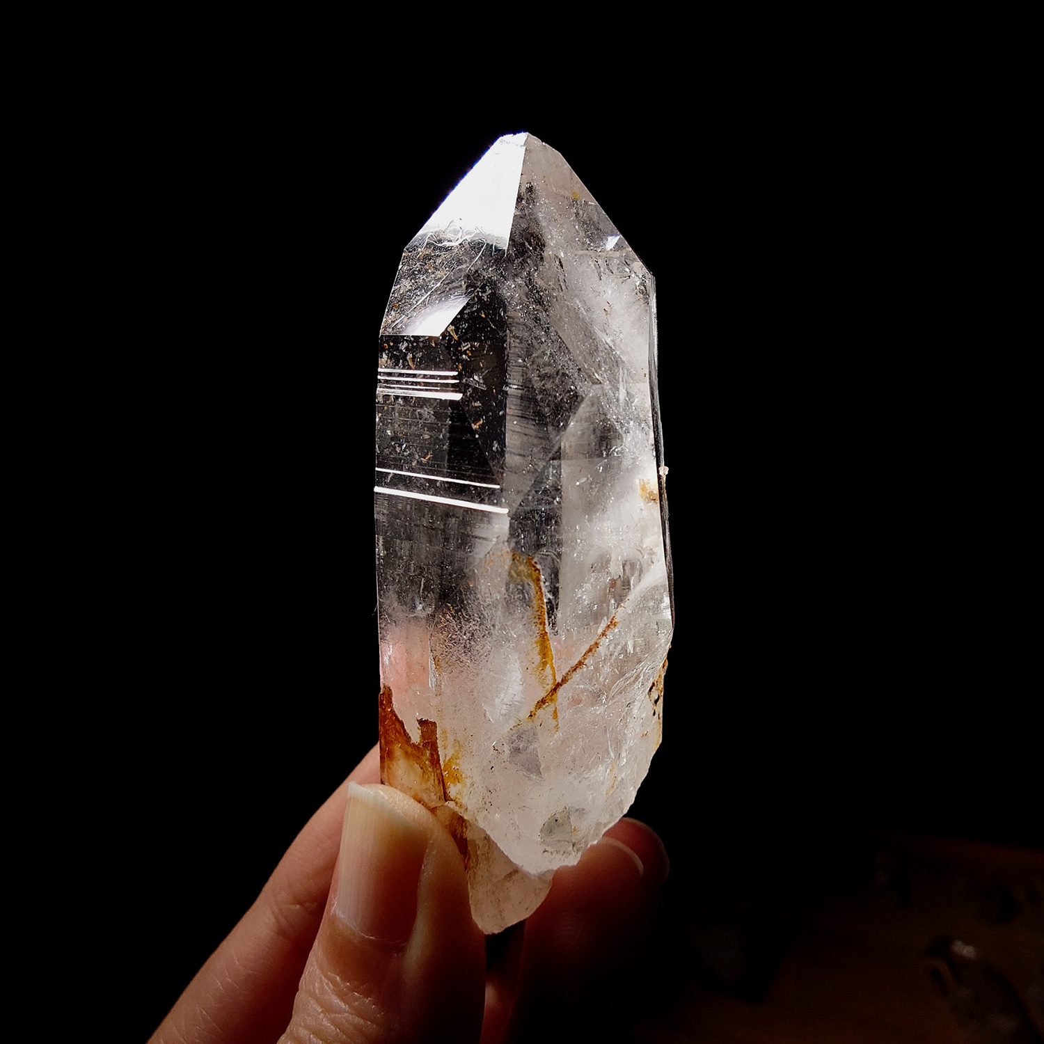 列木里亞水晶 | 時光隧道大師水晶 73g (247-14)