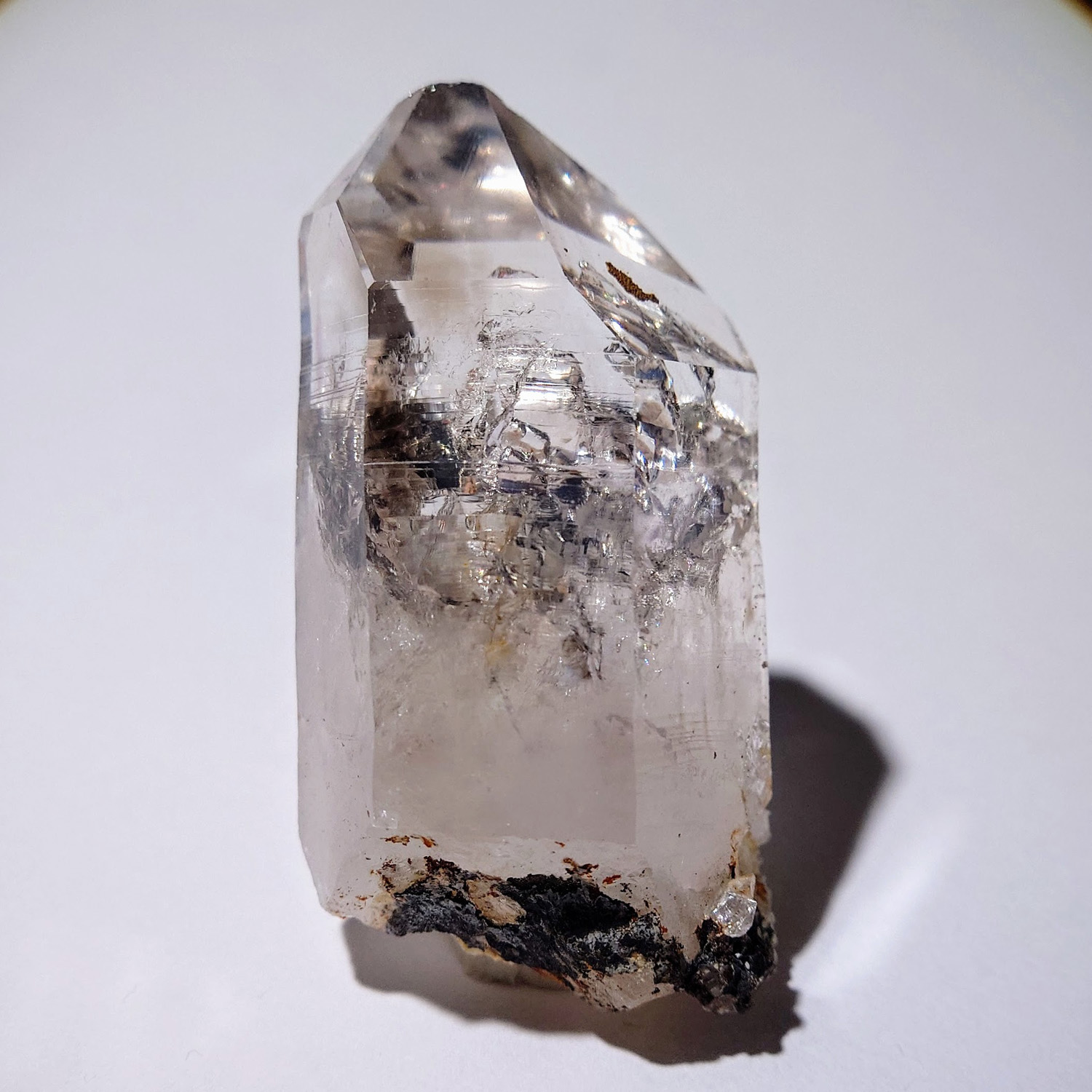 納米比亞-布蘭登堡幻影紫水晶 #資料庫水晶 19.8g (24b-14)