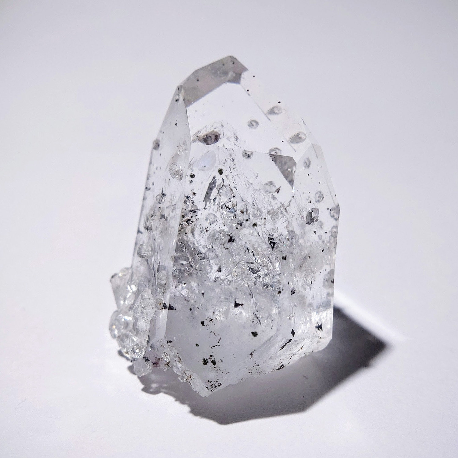 納米比亞-布蘭登堡幻影紫水晶 #時光隧道.杜氏大師水晶 17.6g (24b-7)