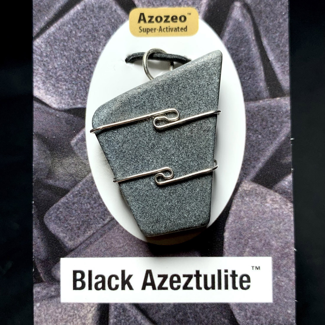 黑色阿賽斯特萊吊墜 (13g-251-16)