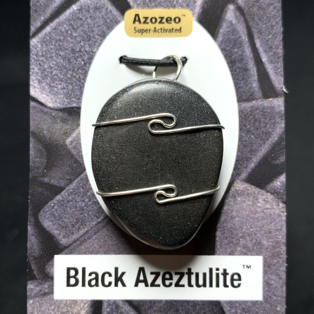 黑色阿賽斯特萊吊墜 (15g-251-18)