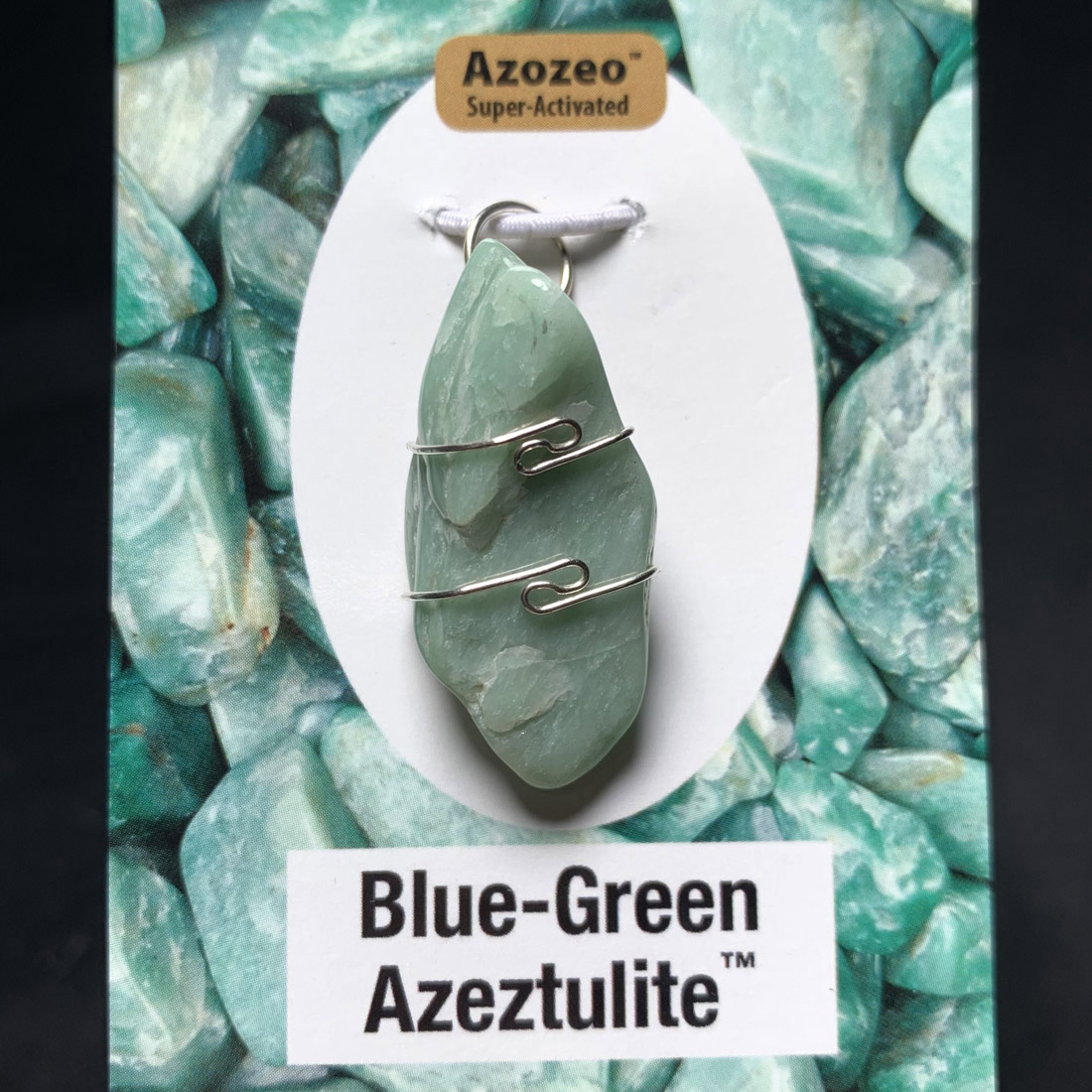 藍綠色阿賽斯特萊吊墜 (8g-251-25)