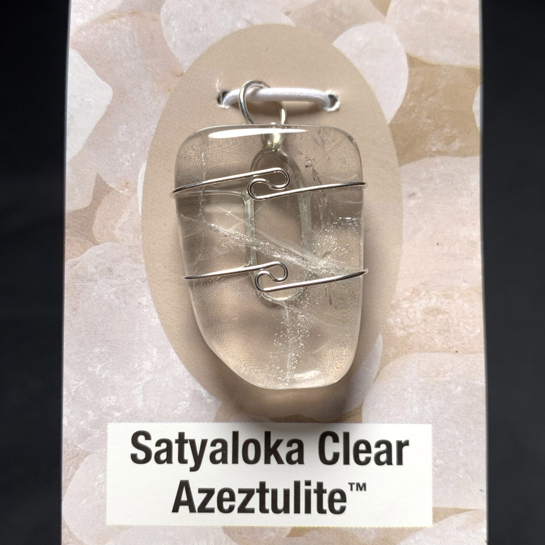 Satyaloka Clear 阿賽斯特萊吊墜 (13g-251-35)