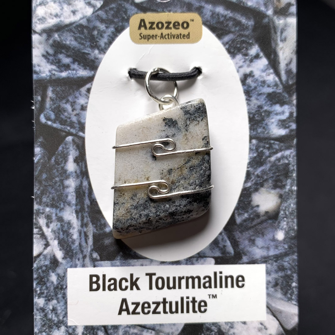 黑碧璽阿賽斯特萊吊墜 (9g-251-40)