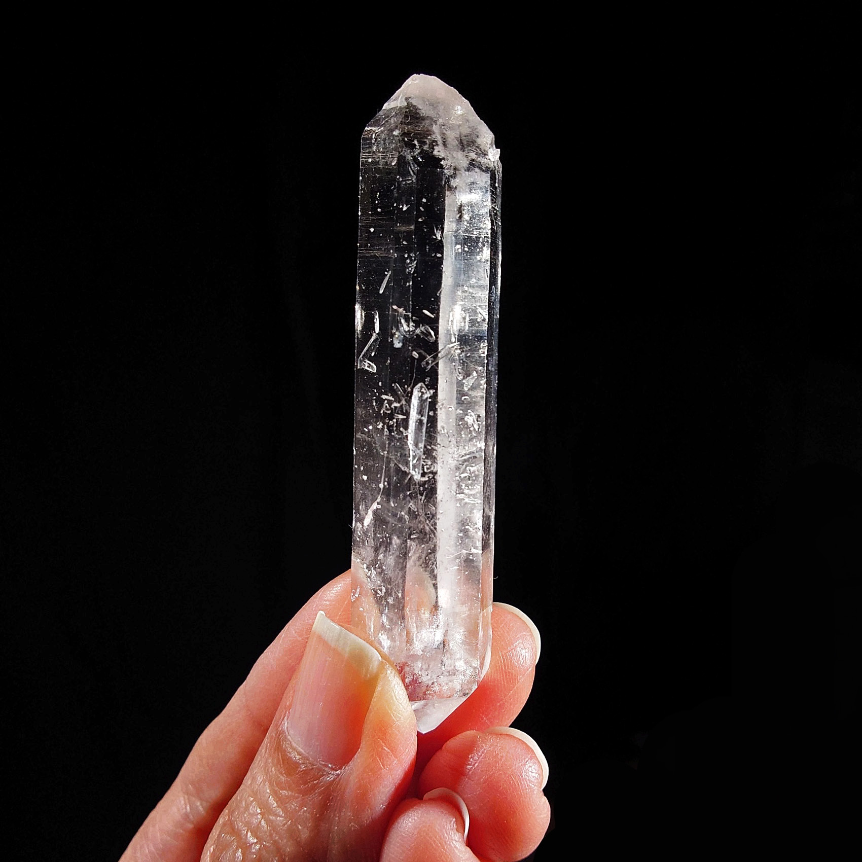 列木里亞雙尖水晶(哥雷) #藍針 (19g-252-16)