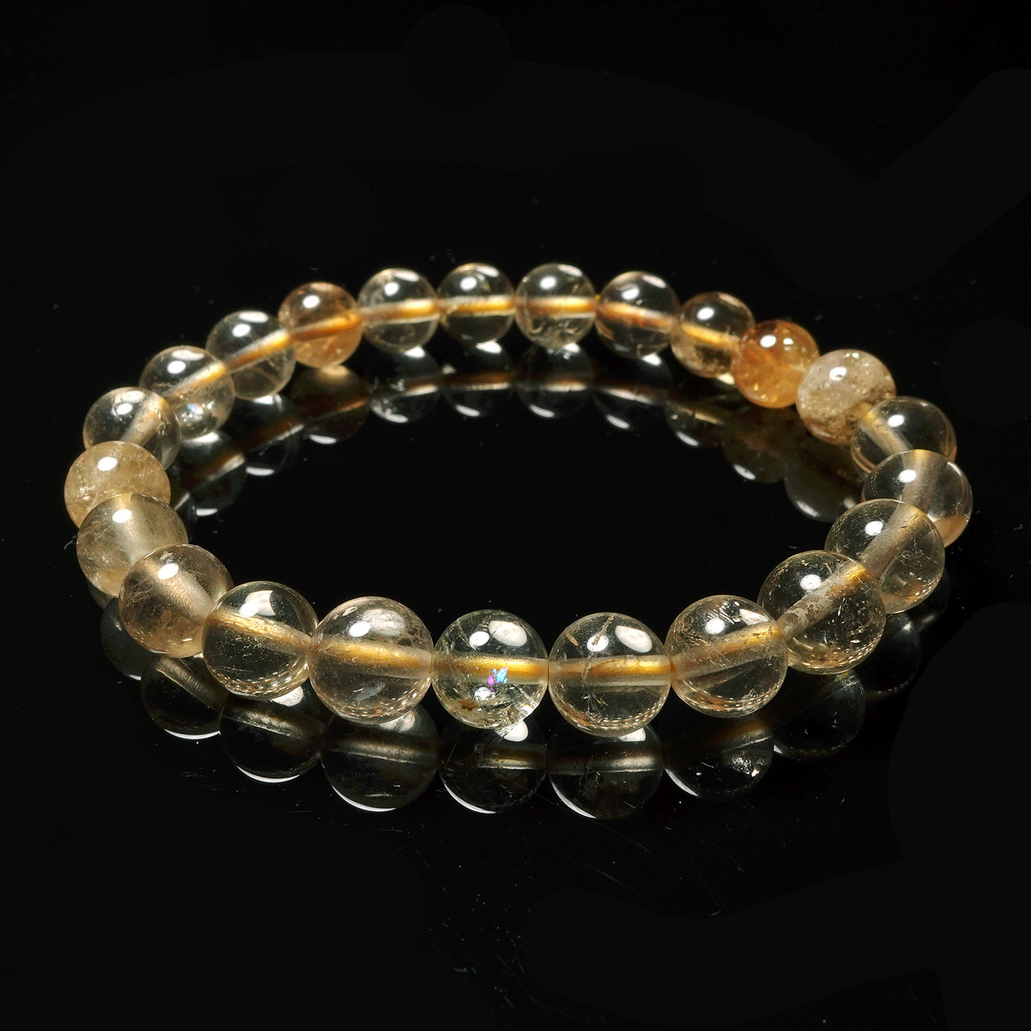金色阿賽斯特萊手串 (254-5) 8mm