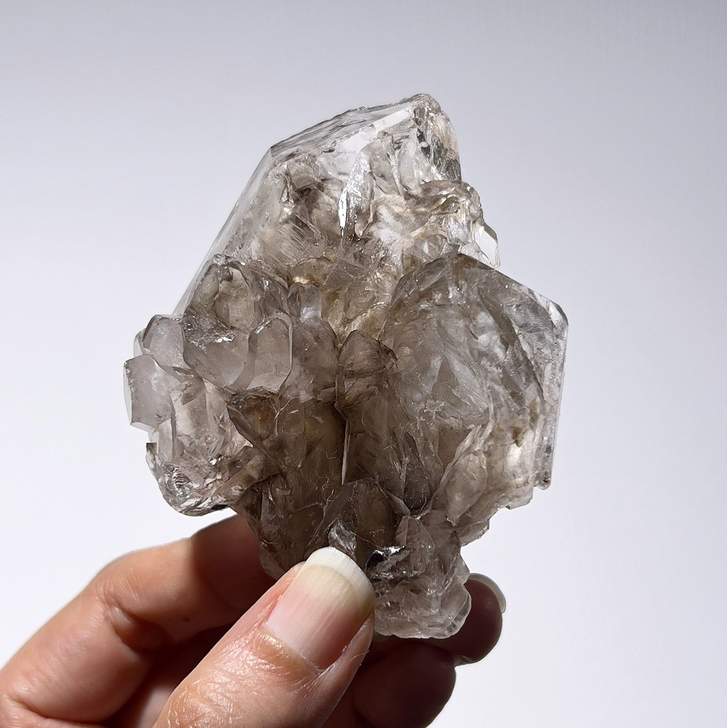 大師水晶 – 煙晶骨幹水晶 138g (256-2)