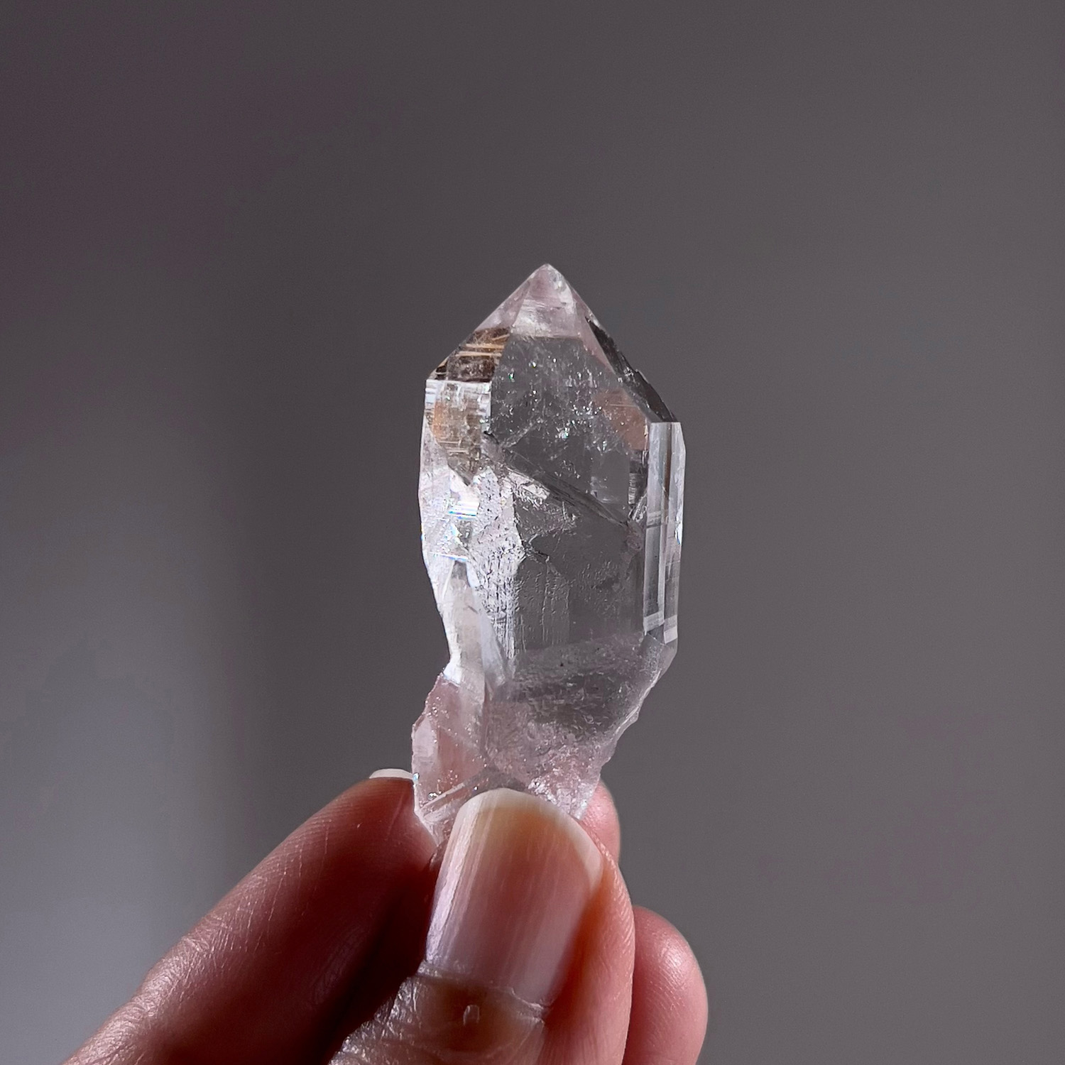 Indian Himalayan Crystal #SpiralPattern (13g-258-3)