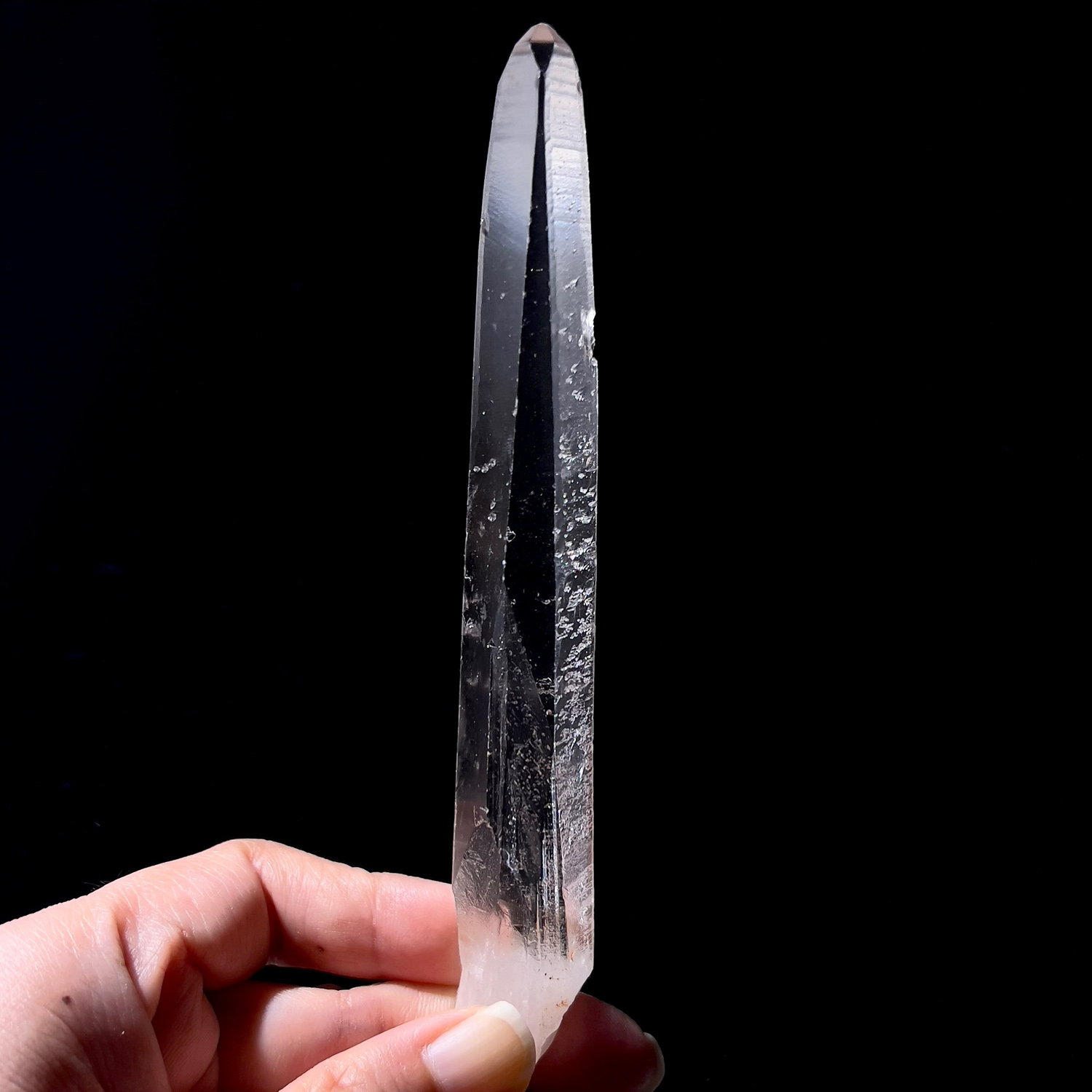 巴西天狼星-列木里亞星痕水晶 #雷射權杖激光柱大師水晶 48g (258-8)