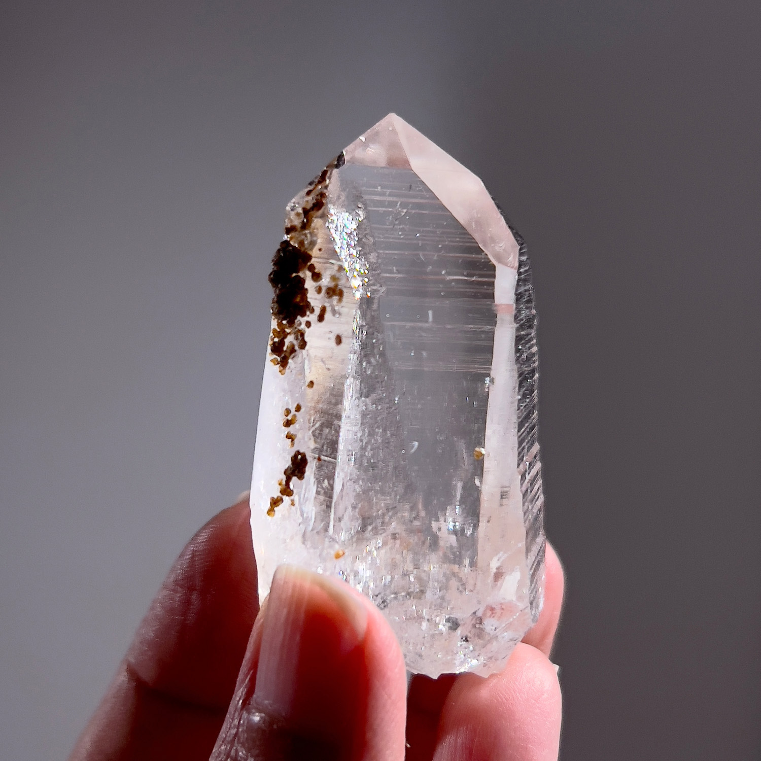 哥倫比亞.列木里亞水晶 #資料庫水晶 #傳訊大師水晶 (49g-25a-13)