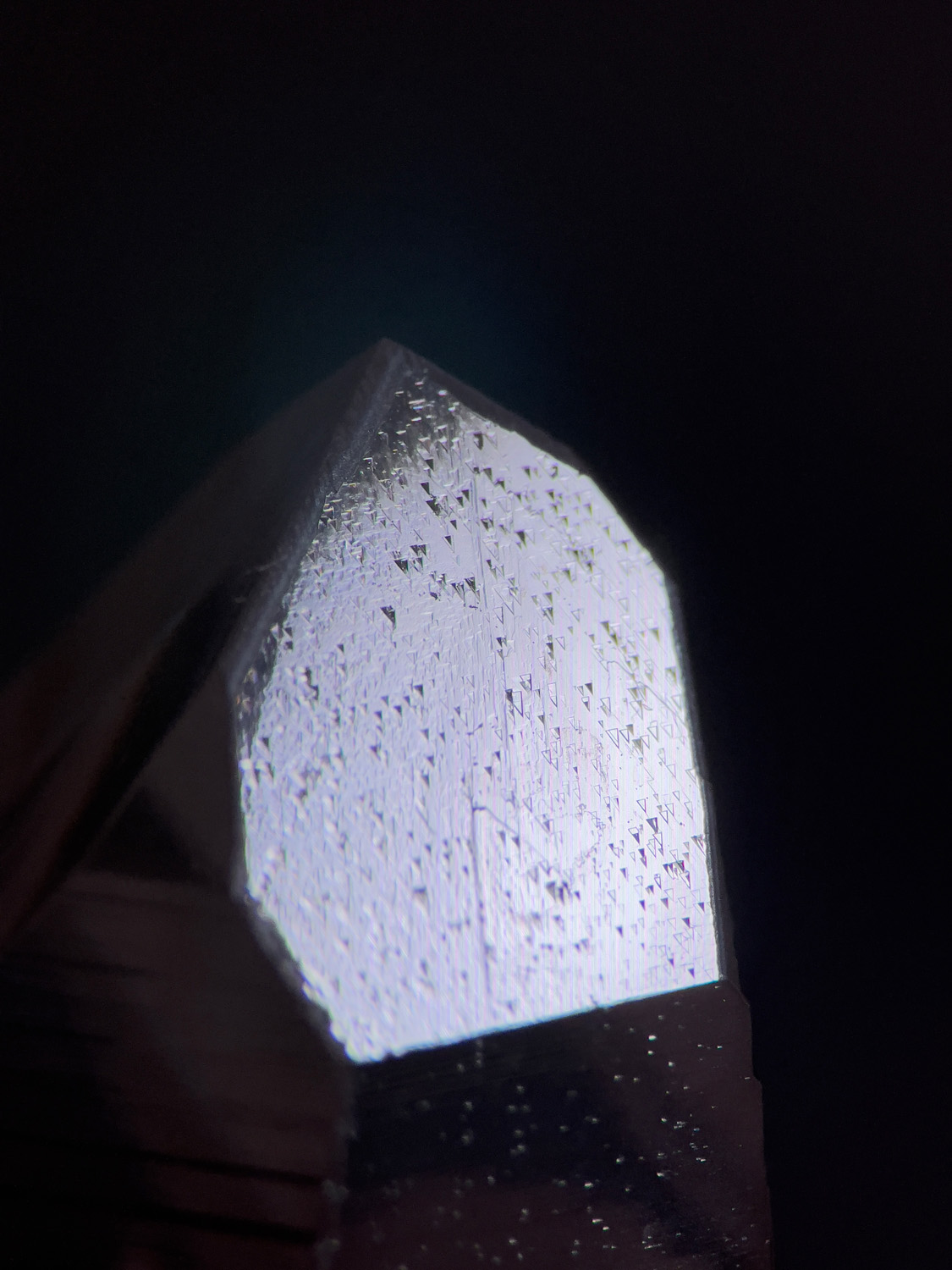 哥倫比亞.列木里亞水晶 #譚崔雙映大師水晶 #倒三角形資料庫水晶 (68g-25a-17) - Image 2