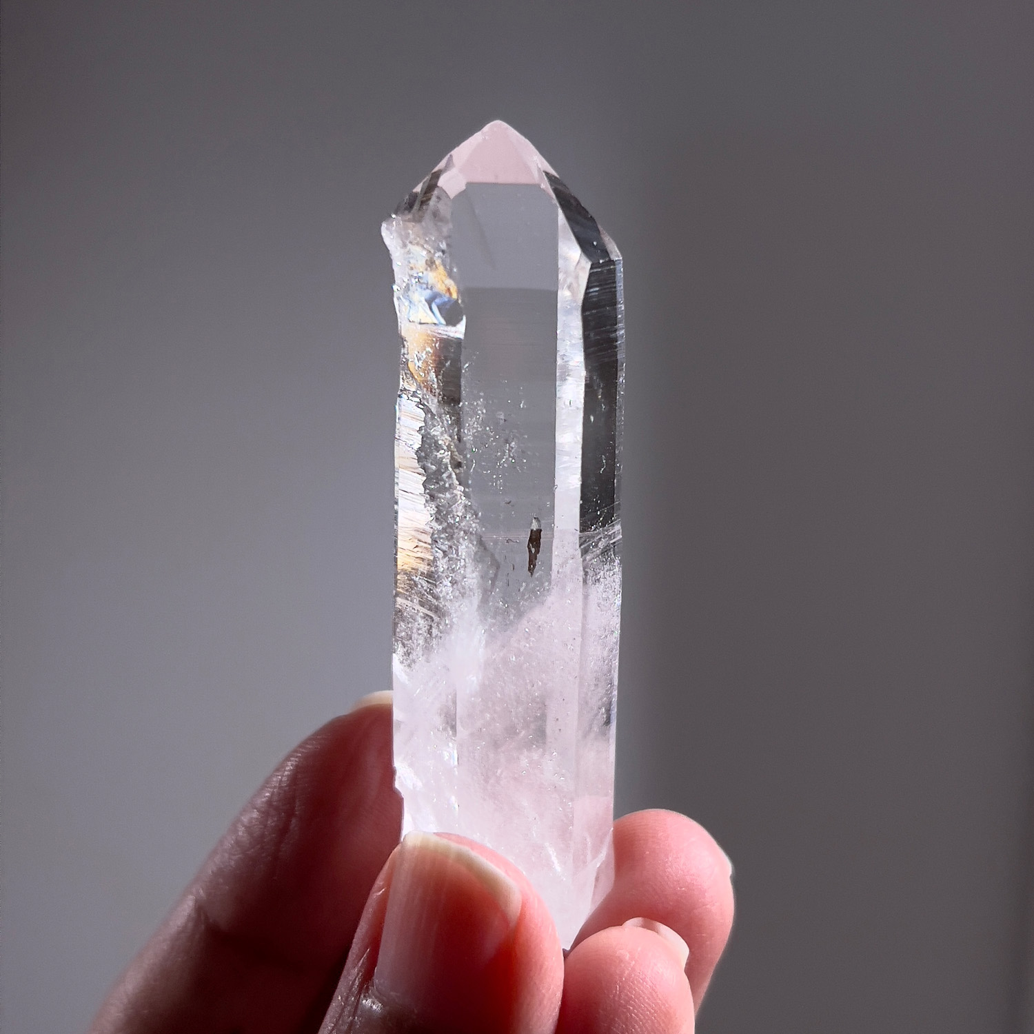 哥倫比亞．列木里亞水晶 #資料庫 #時光隧道.通靈大師水晶 (25g-25a-8)