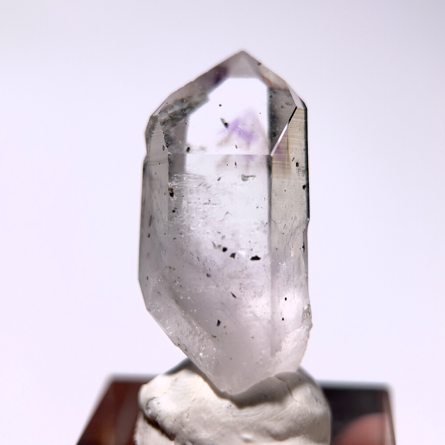 納米比亞-布蘭登堡幻影紫水晶 #資料庫 #傳訊大師水晶 10g (25b-13)