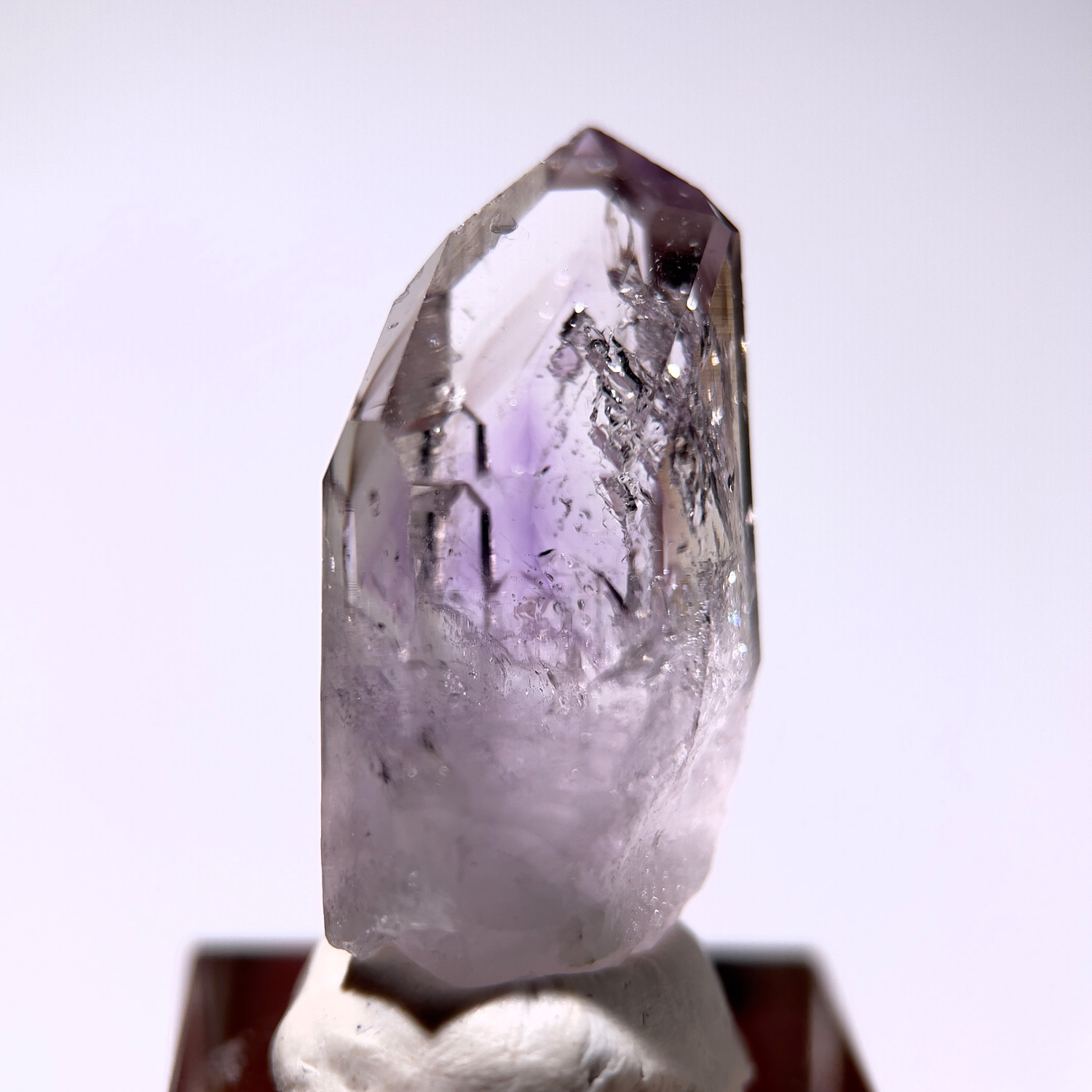 納米比亞-布蘭登堡幻影紫水晶 #時光隧道.通靈大師水晶 12g (25b-15)