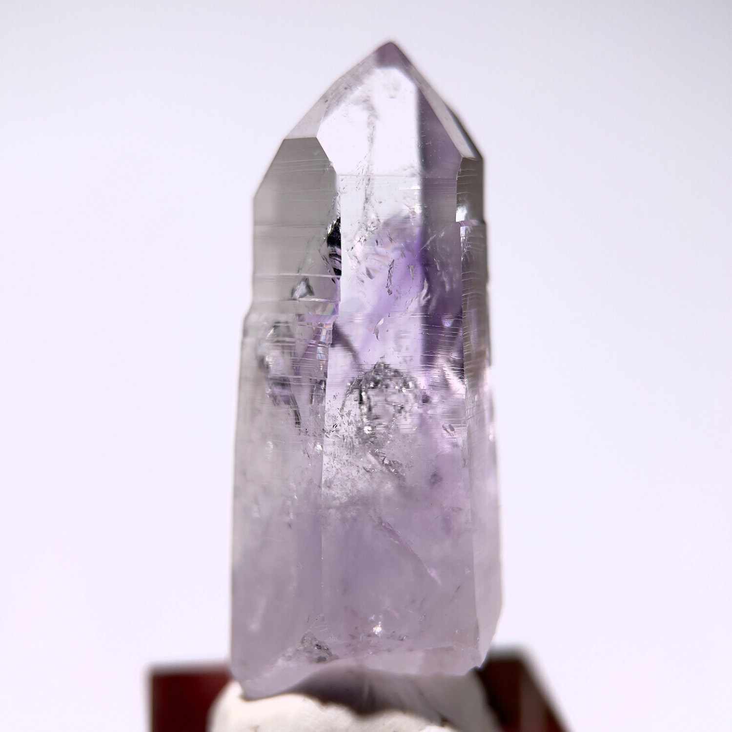 納米比亞-布蘭登堡幻影紫水晶 #資料庫水晶 #接地 15g (25b-20)