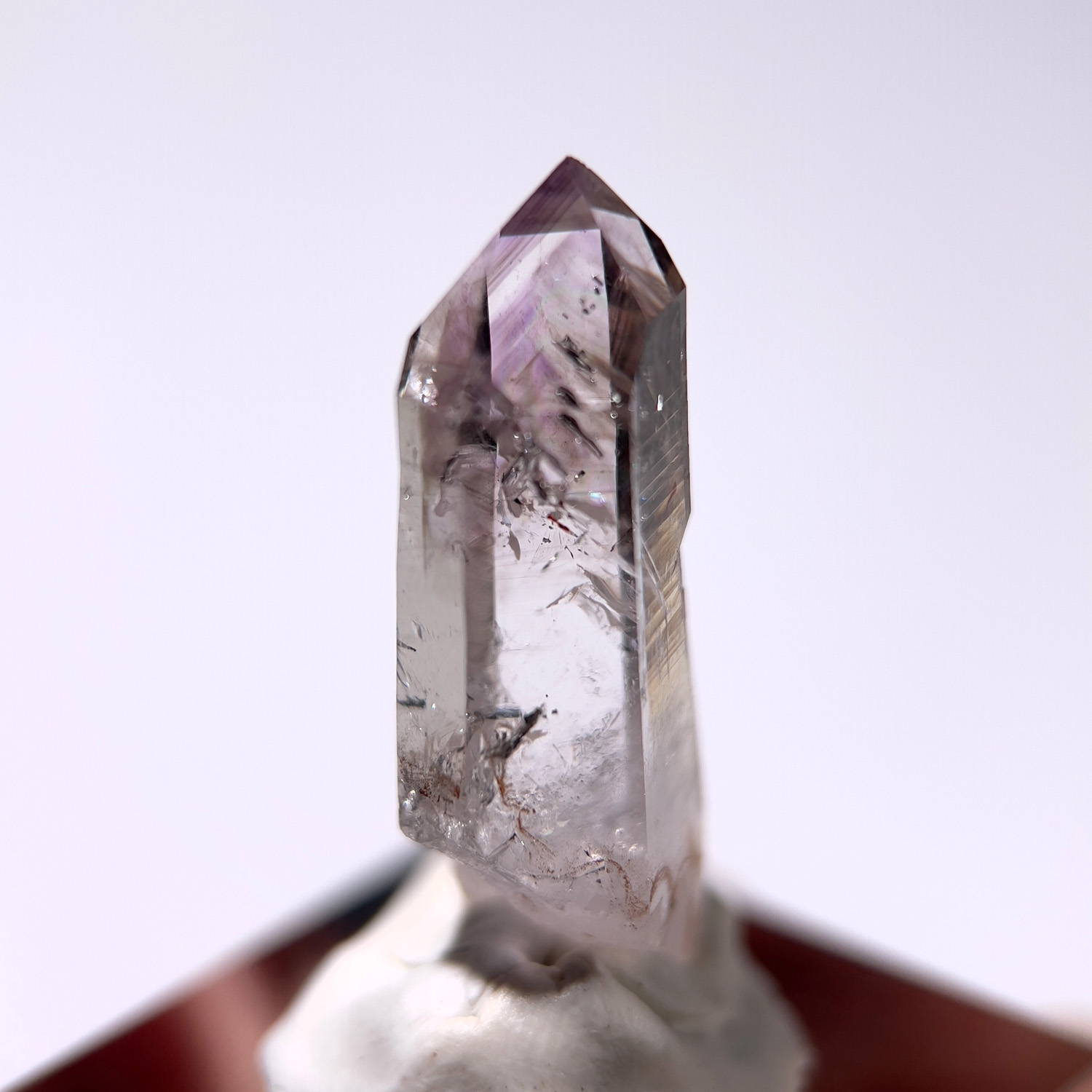 納米比亞-布蘭登堡金草莓幻影紫水晶 #艾希斯女神 #資料庫 5g (25b-7)