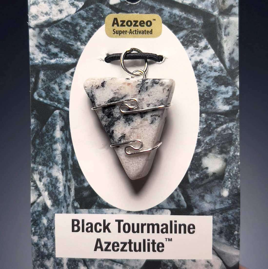 黑碧璽阿賽斯特萊吊墜 8g (25b-11)