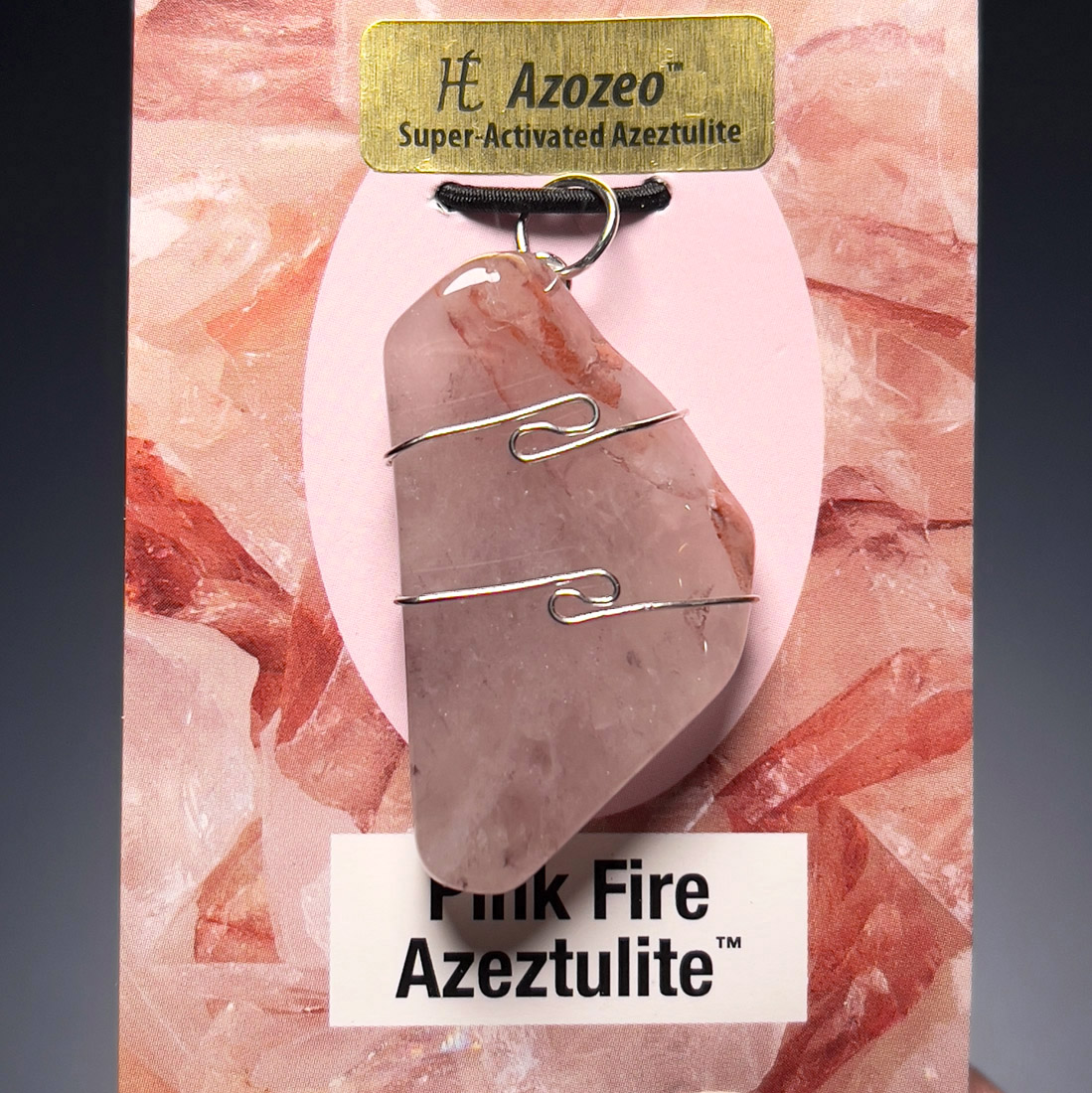 粉色火焰阿賽斯特萊吊墜 12g (25b-24)