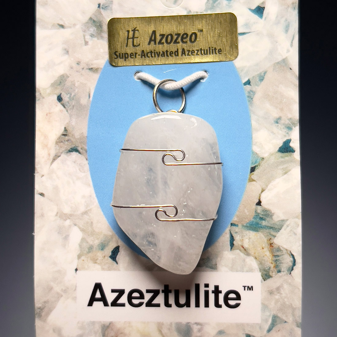 白色阿賽斯特萊吊墜 11g (25b-3)