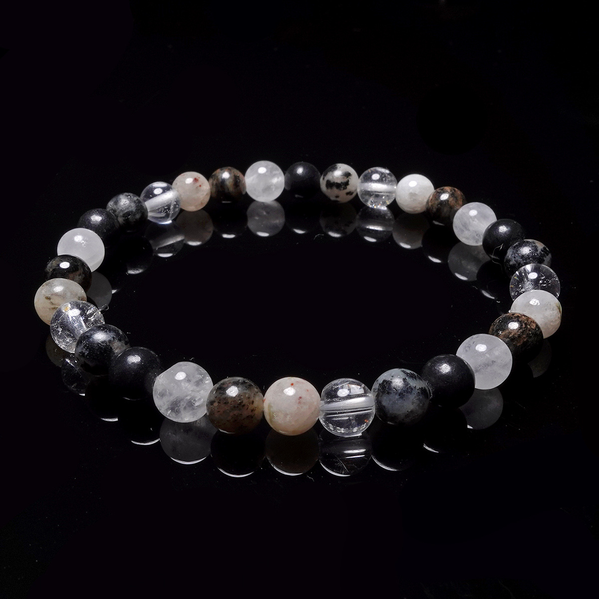 矽鈹石真實自性阿賽斯特萊能量手串 (261-2) 6mm