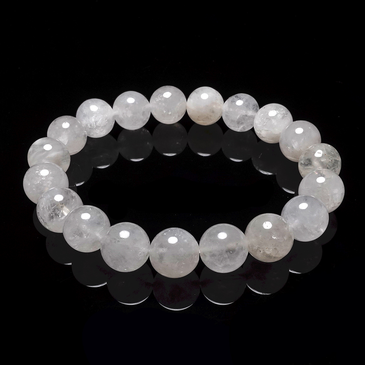 白色光阿賽斯特萊手串 (261-8) 10mm