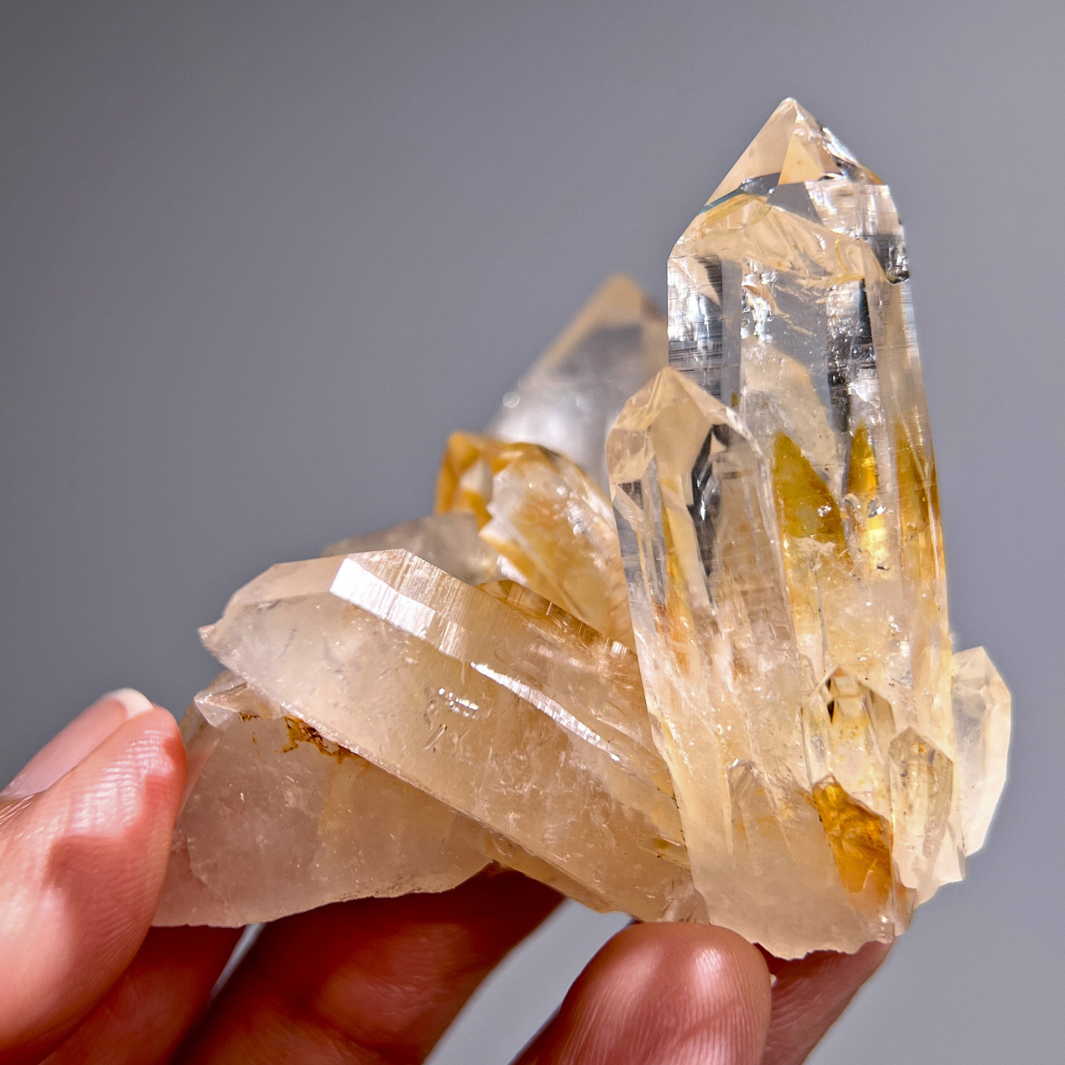 哥倫比亞.黃金列木里亞水晶 | Peñas Blancas PB礦區 | 72g (264-14)