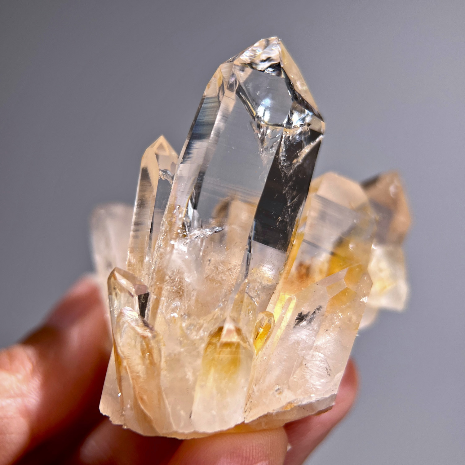 哥倫比亞.黃金列木里亞水晶 | Peñas Blancas PB礦區 | 72g (264-14):圖片 6