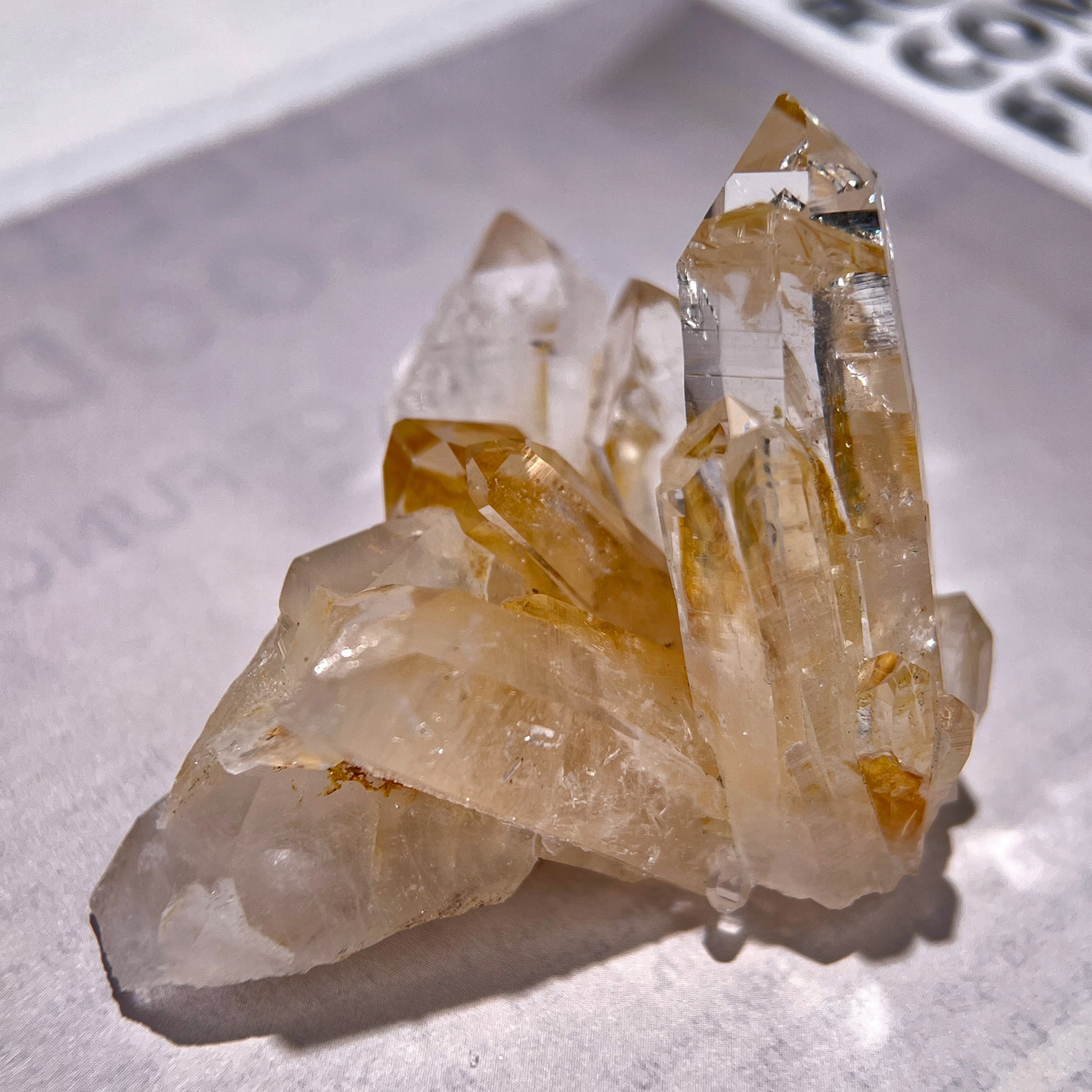 哥倫比亞.黃金列木里亞水晶 | Peñas Blancas PB礦區 | 72g (264-14):圖片 4