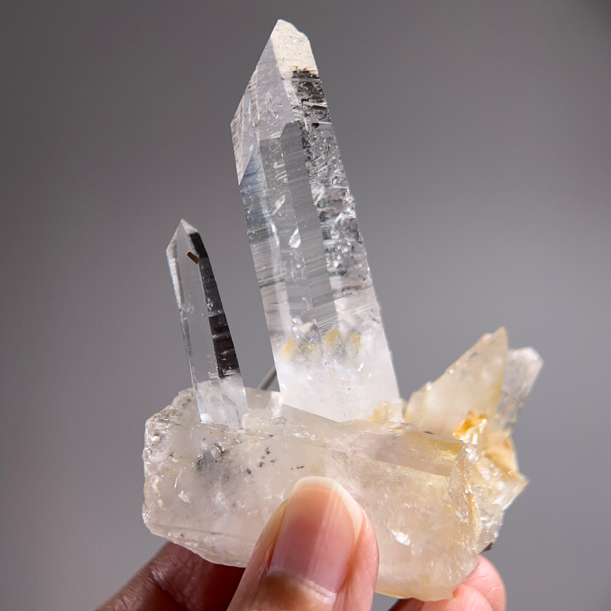 哥倫比亞.黃金列木里亞水晶 | Peñas Blancas PB礦區 | 88g #艾希斯女神 #時光隧道 (266-23):圖片 3