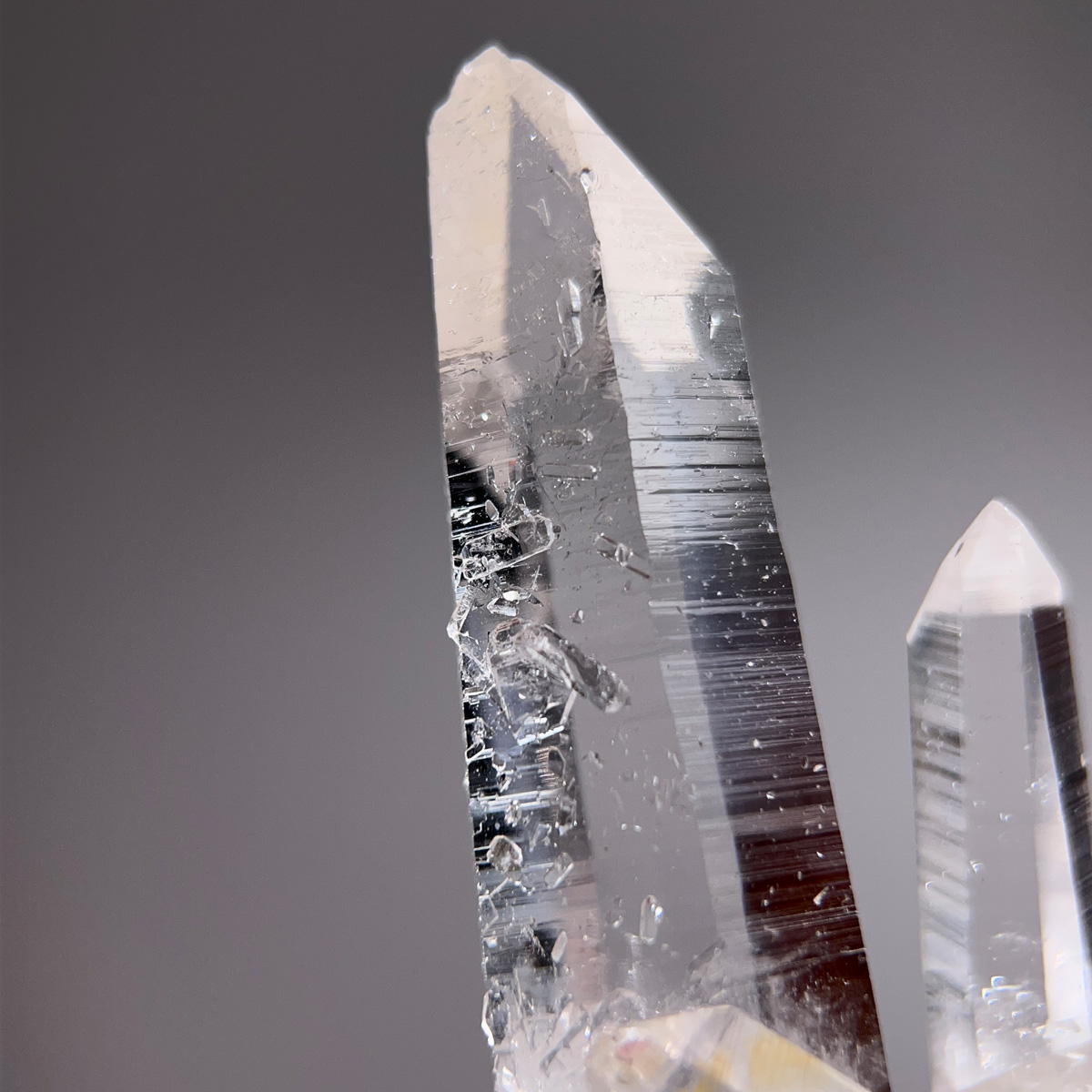 哥倫比亞.黃金列木里亞水晶 | Peñas Blancas PB礦區 | 88g #艾希斯女神 #時光隧道 (266-23):圖片 4