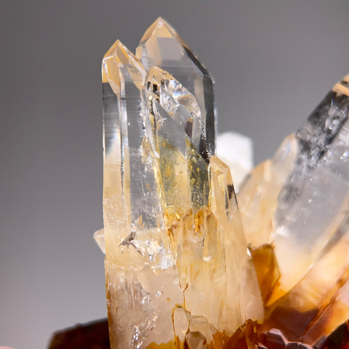 哥倫比亞.黃金列木里亞水晶 | Peñas Blancas PB礦區 | 118g #通靈大師 (266-24):圖片 3
