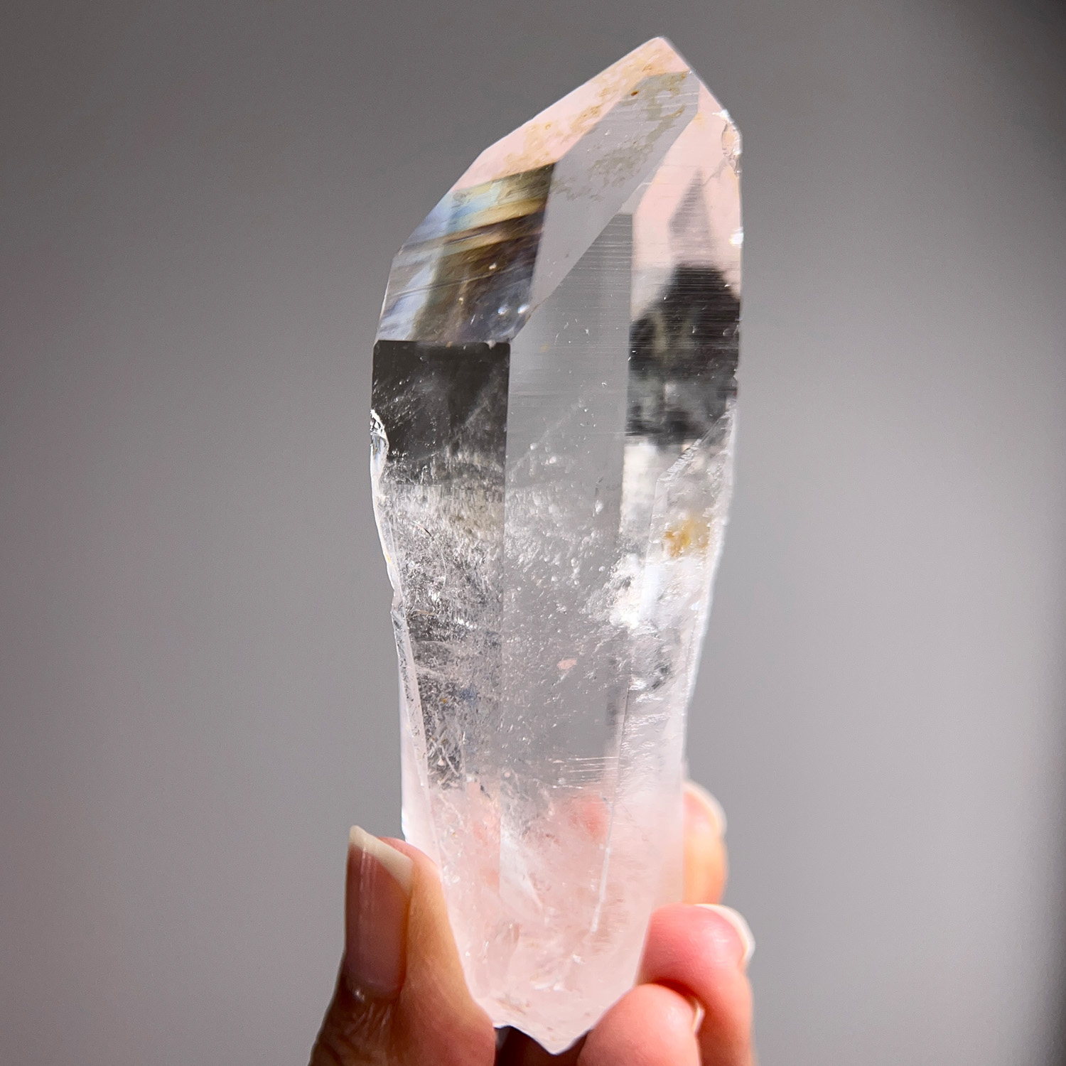 哥倫比亞.列木里亞水晶 | Peñas Blancas PB礦區 | 111g (267-10) #通靈大師 #資料庫記號 #特殊符紋 #印記:圖片 2