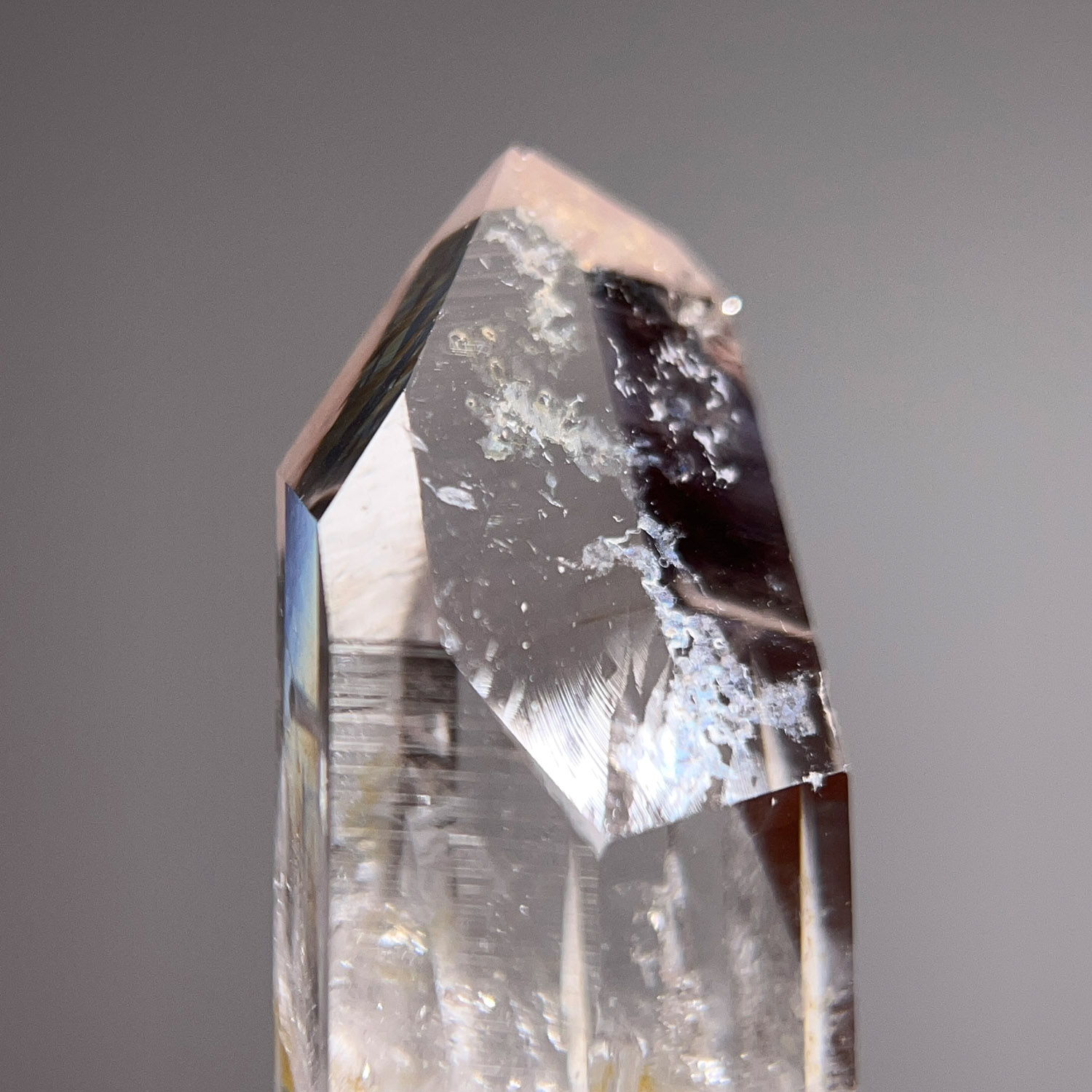 哥倫比亞.列木里亞水晶 | Peñas Blancas PB礦區 | 111g (267-10) #通靈大師 #資料庫記號 #特殊符紋 #印記:圖片 6