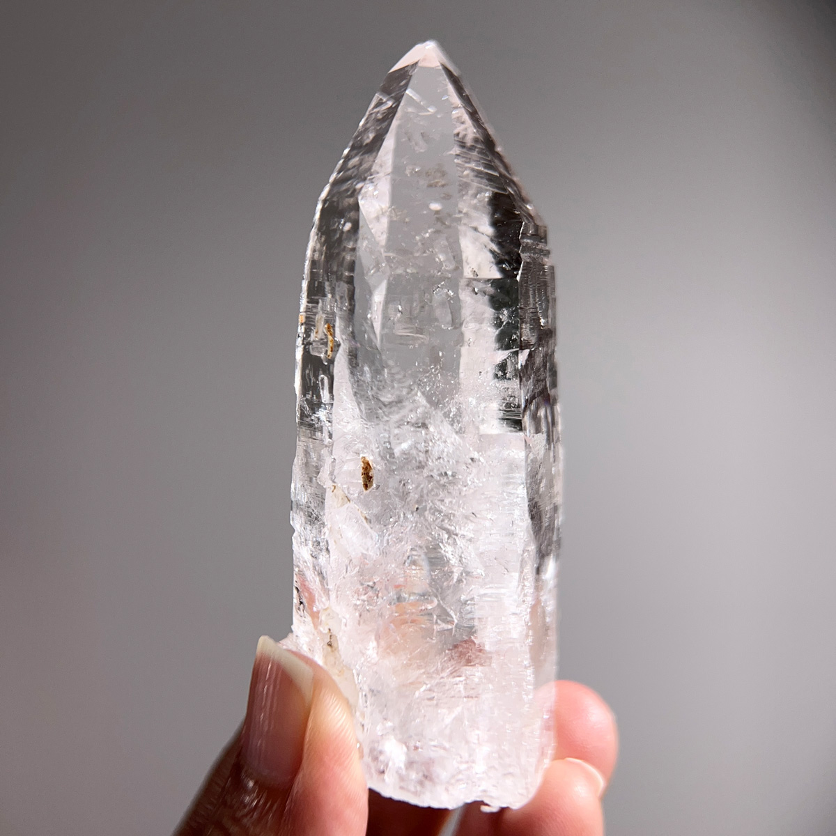 哥倫比亞．列木里亞水晶 | Peñas Blancas PB礦區 | 92g (267-11) #艾希斯女神 #藤壺 #印記